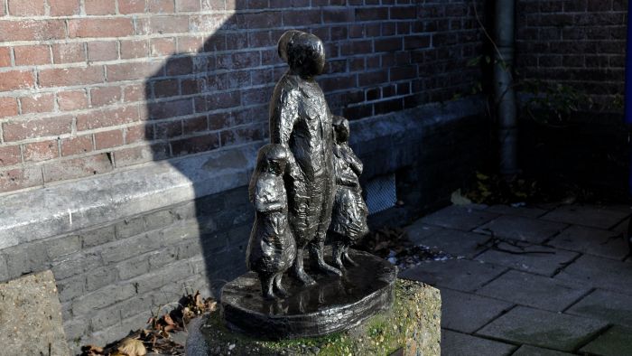 Moeder met twee kinderen